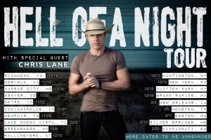 Dustin Lynch will bring one hell of a night to fans nationwide this fall with the launch of his first-ever headline tour