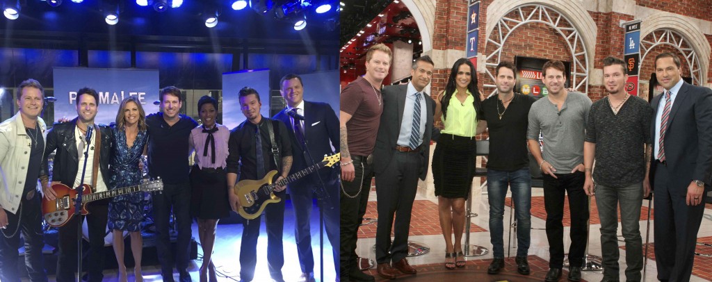 Parmalee Christens New TODAY show studio/ Makes Homerun Appearance on MLB CENTRAL