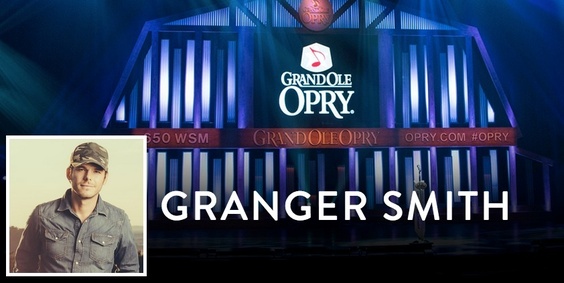 GRANGER SMITH CELEBRATES ANOTHER MILESTONE WITH GRAND OLE OPRY DEBUT ON NOVEMBER 28