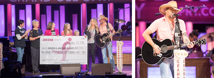 Jason Aldean's "Concert for the Cure" Hits $3.3 Million Raised